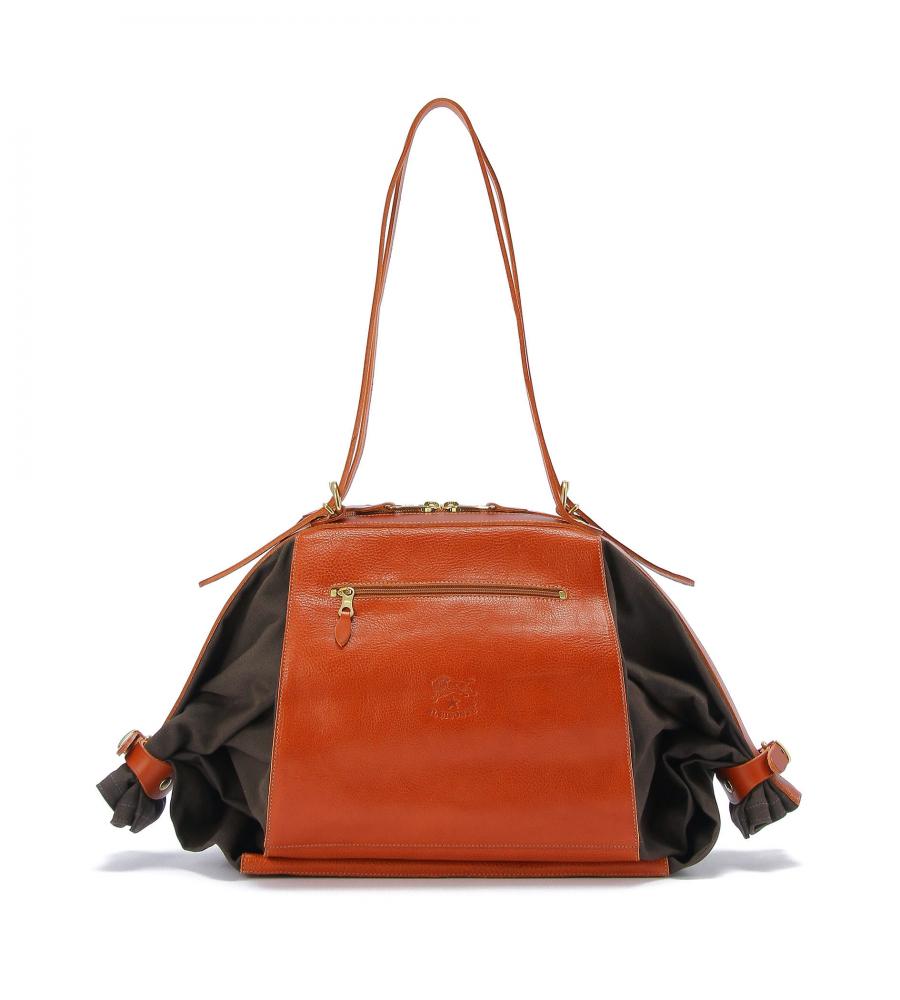 こげ茶×あか茶