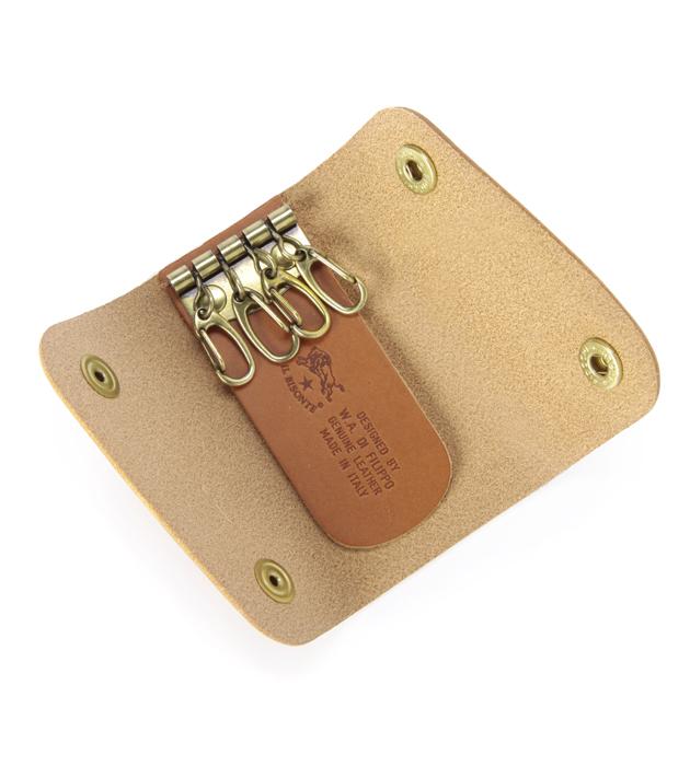 おすすめレディースブランドのキーケースははIL BISONTEのKEY HOLDER & KEY CASEです