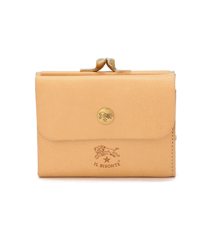 50代の女性におすすめの定番人気のお財布を扱うブランドと人気のお財布はIL BISONTEのがま口2つ折り財布