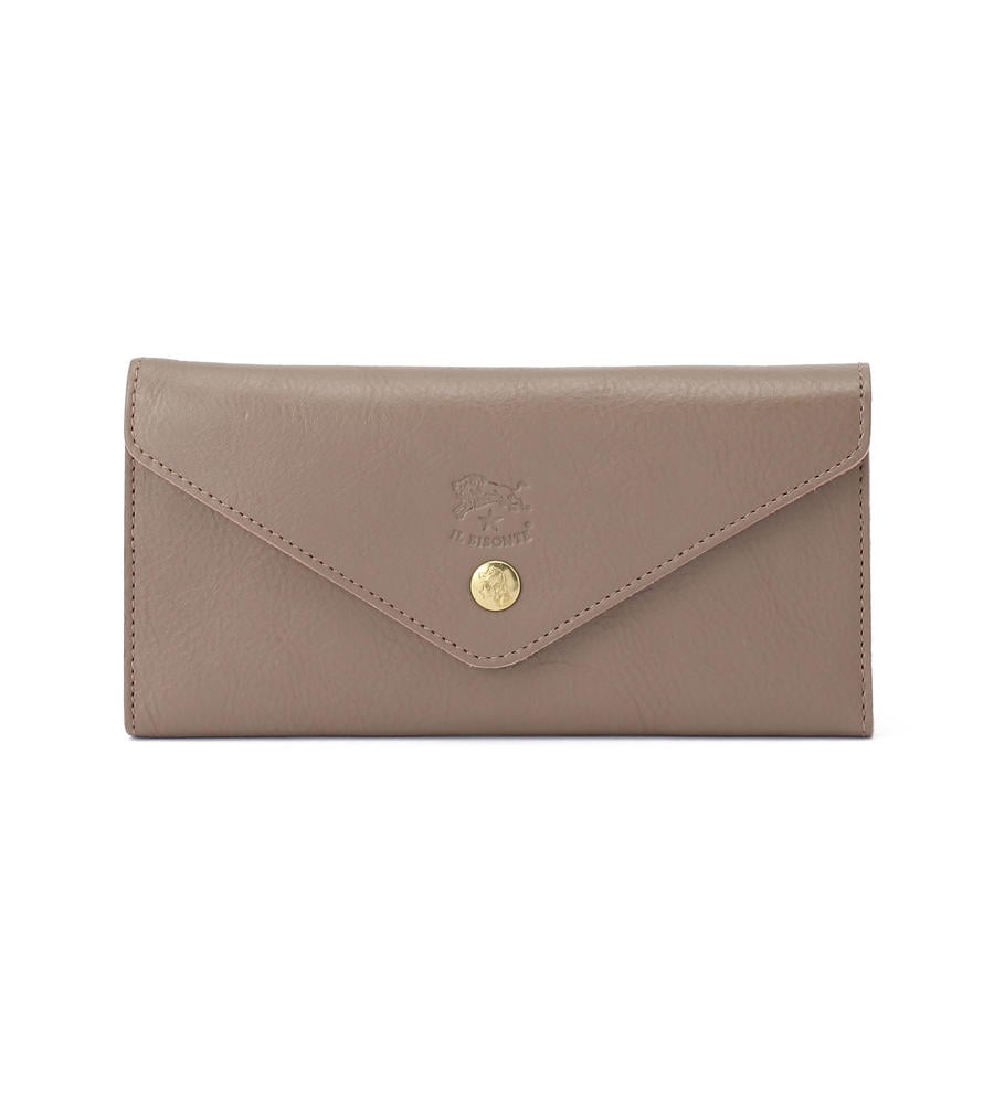 50代女性に人気のレディース財布ブランドはイルビゾンテのエンベロープロングウォレット