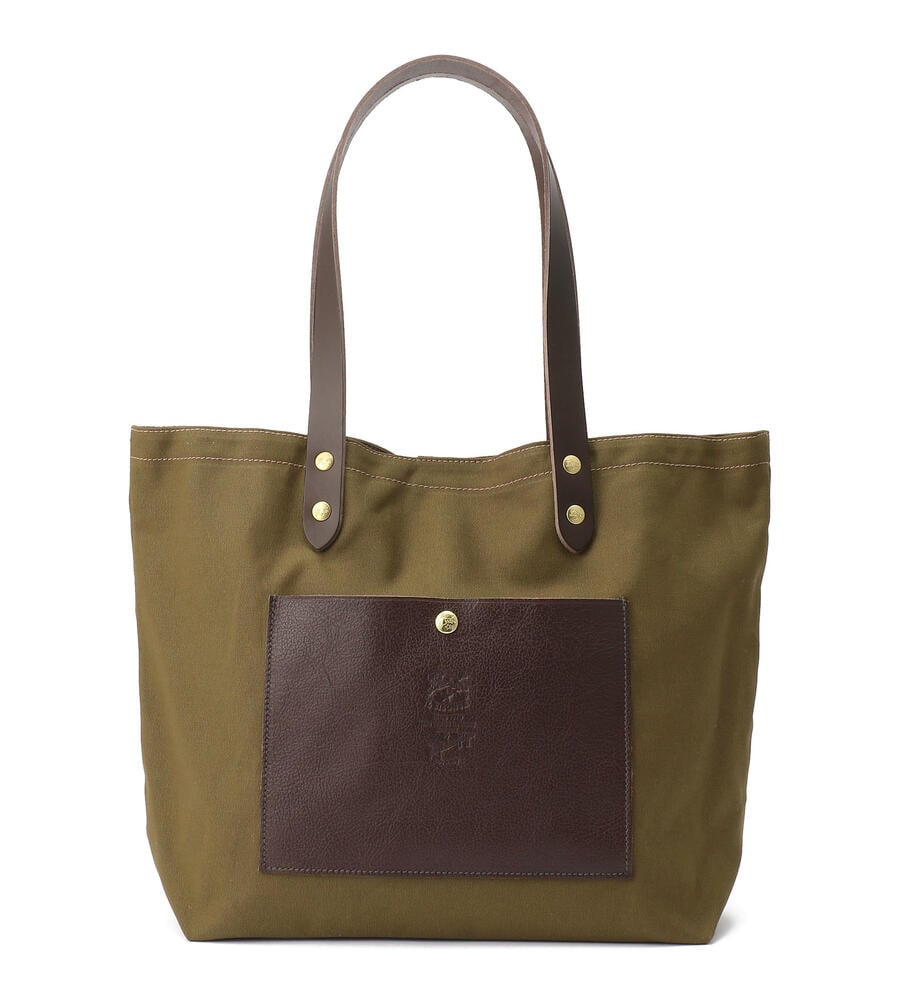 オリーブ×こげ茶