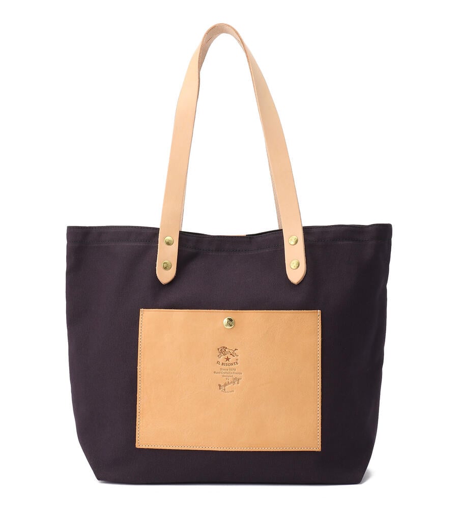 ネイビー×ヌメ