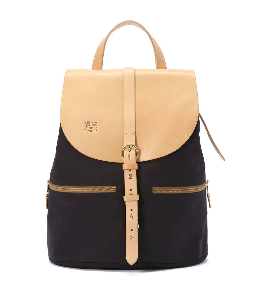 ネイビー×ヌメ