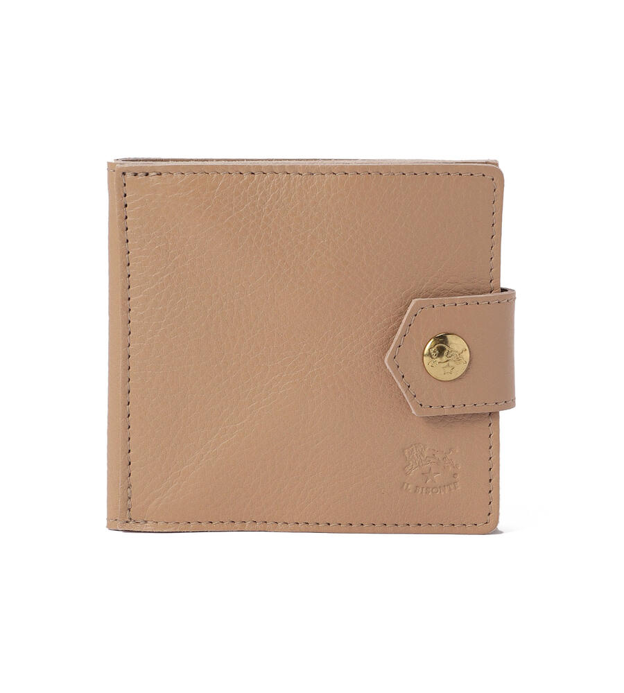 50代女性が品よく持てる人気のレディース二つ折り財布は、イルビゾンテの二つ折りスナップウォレット