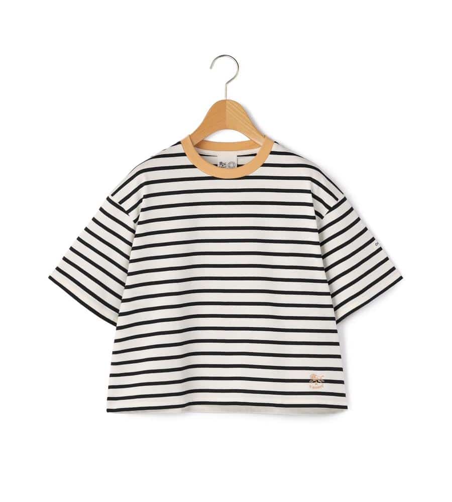IL BISONTE × ORCIVAL　ショート丈Tシャツ