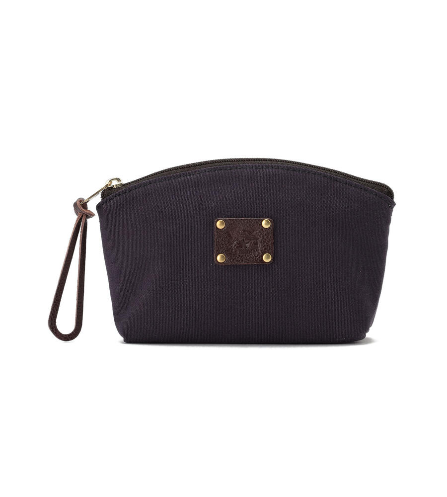 ネイビー×こげ茶